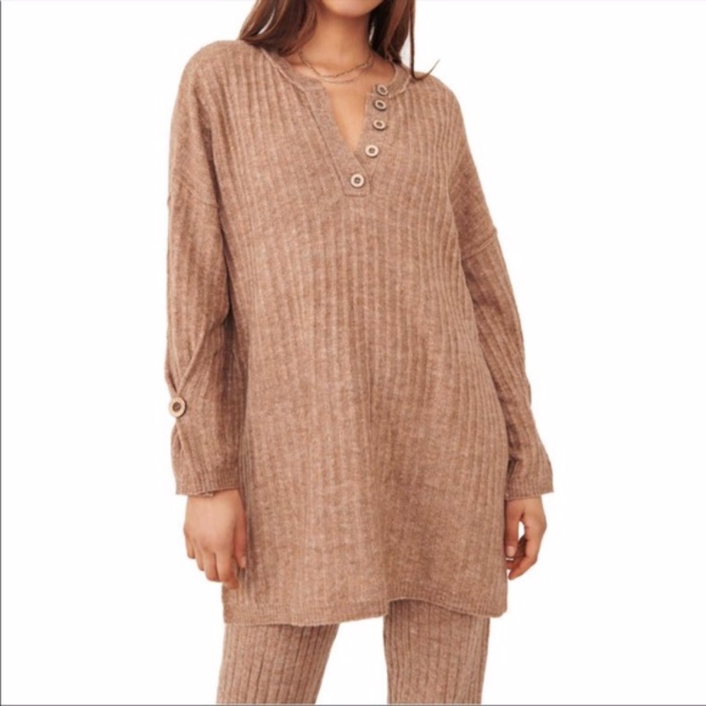 NWT Free People Around The Clock Pullover